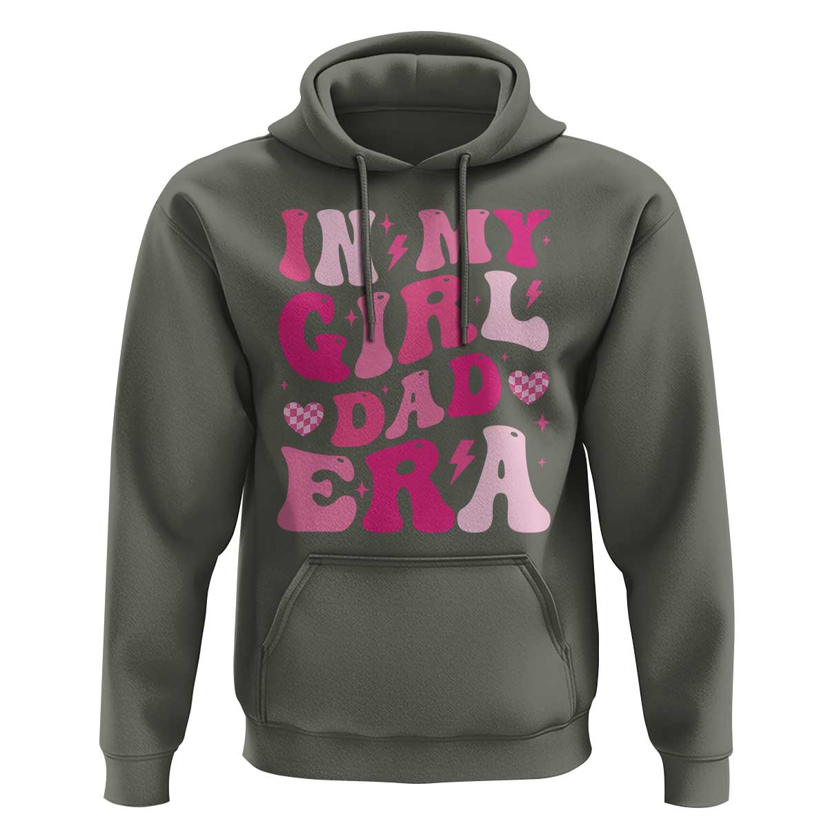 In My Dad Girl Era Hoodie Funny Fathers Day Gift 2025