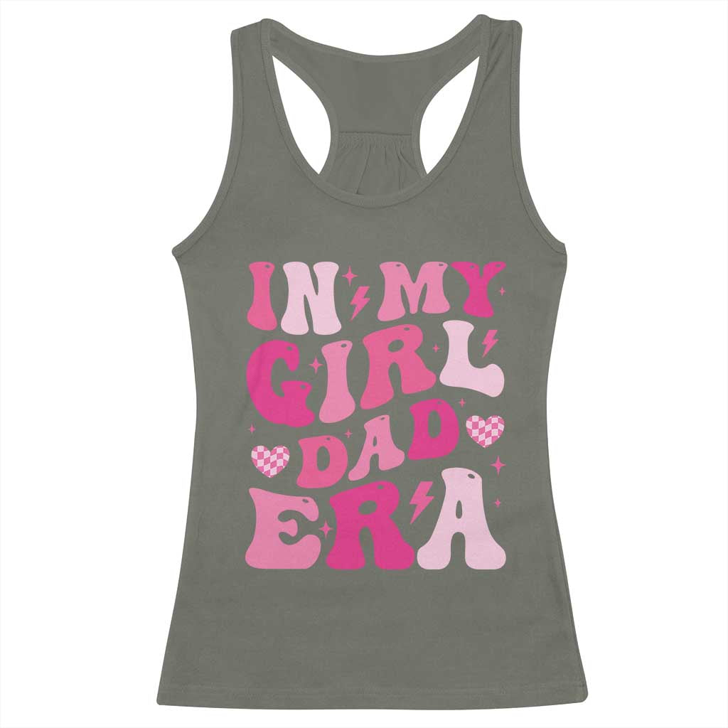 In My Dad Girl Era Racerback Tank Top Funny Fathers Day Gift 2025