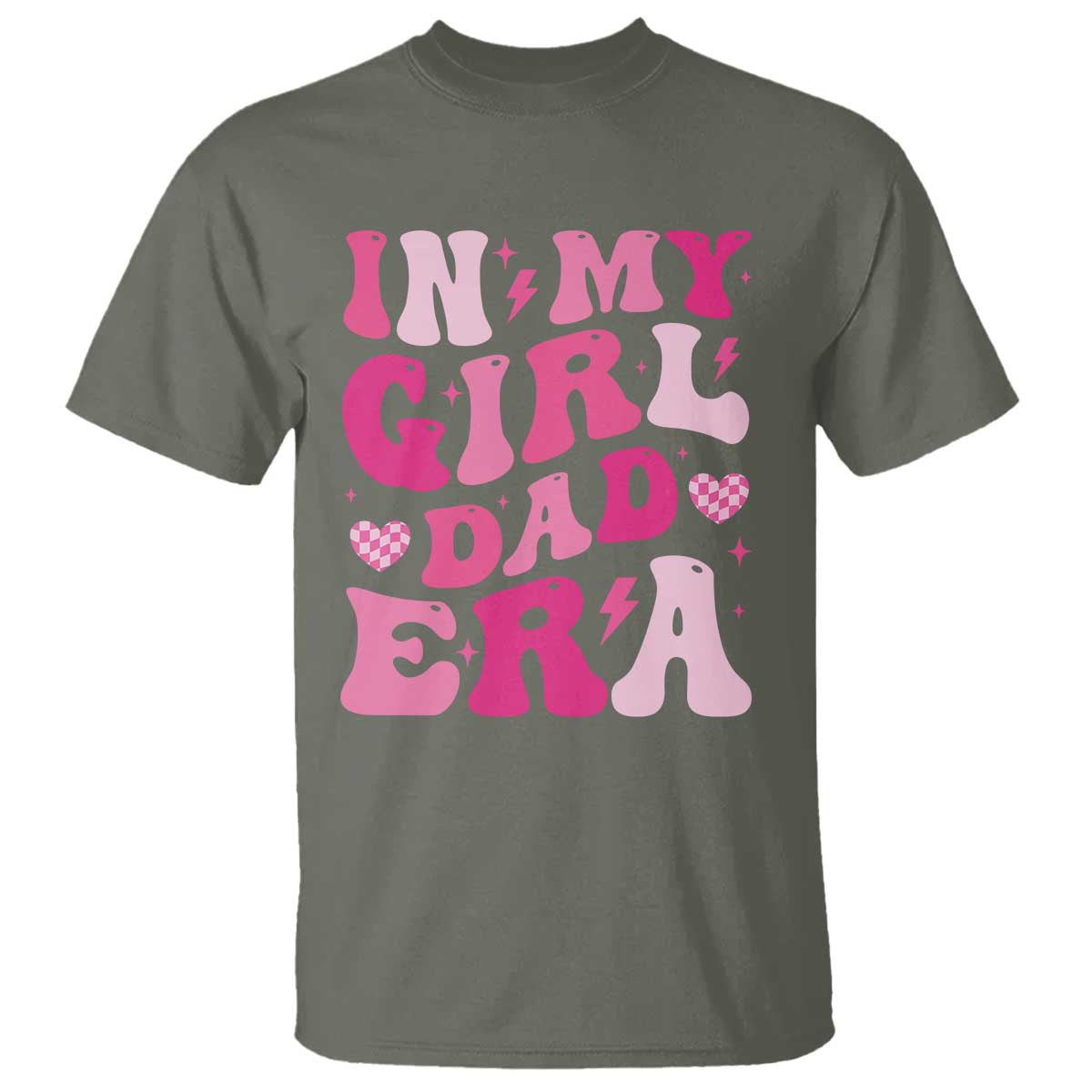In My Dad Girl Era T Shirt Funny Fathers Day Gift 2025