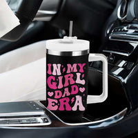 In My Dad Girl Era Tumbler With Handle Funny Fathers Day Gift 2025