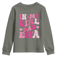 In My Dad Girl Era Youth Sweatshirt Funny Fathers Day Gift 2025