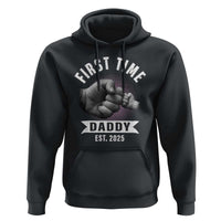 Girl Dad Est. 2025 Hoodie Fist Time Daddy To Be