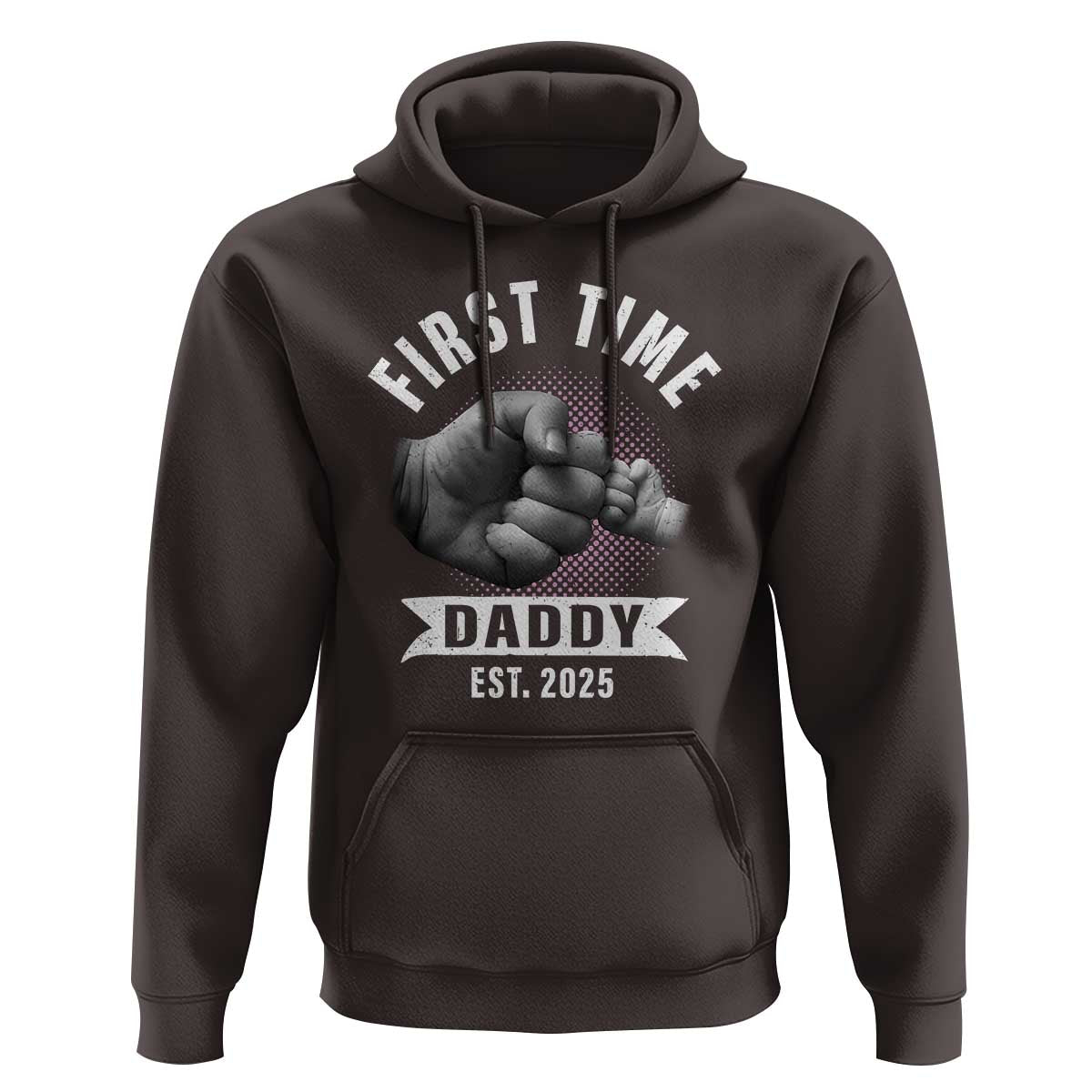 Girl Dad Est. 2025 Hoodie Fist Time Daddy To Be