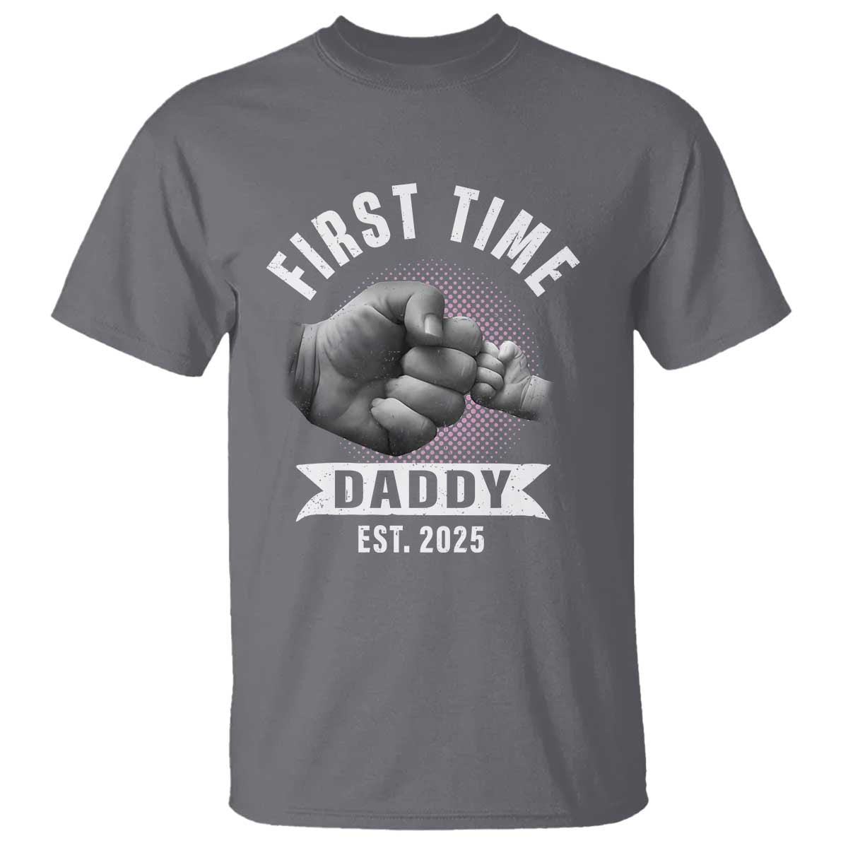Girl Dad Est. 2025 T Shirt Fist Time Daddy To Be