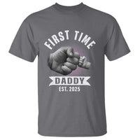 Girl Dad Est. 2025 T Shirt Fist Time Daddy To Be