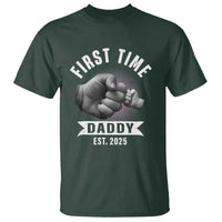 Girl Dad Est. 2025 T Shirt Fist Time Daddy To Be