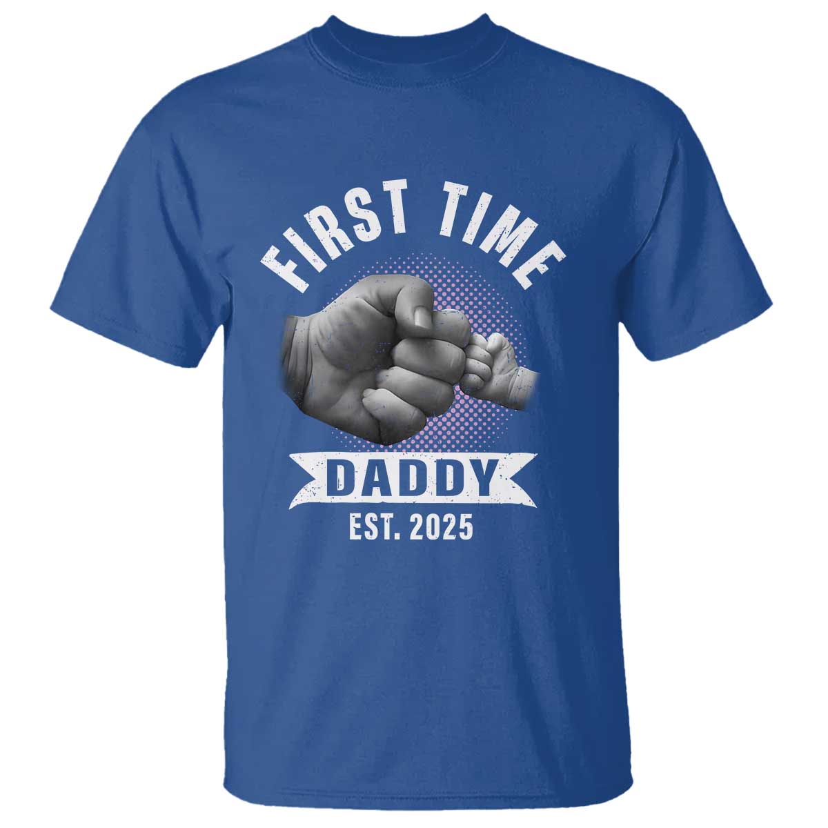 Girl Dad Est. 2025 T Shirt Fist Time Daddy To Be