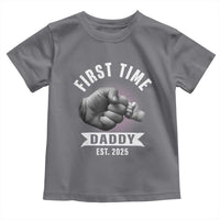Girl Dad Est. 2025 Toddler T Shirt Fist Time Daddy To Be