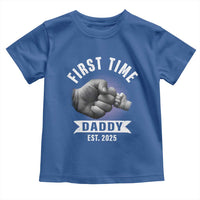 Girl Dad Est. 2025 Toddler T Shirt Fist Time Daddy To Be
