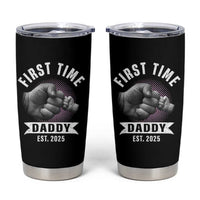 Girl Dad Est. 2025 Tumbler Cup Fist Time Daddy To Be