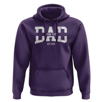 Personalized New Dad Hoodie Custom Name Father's Day Dad Est. 2025