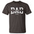 Personalized New Dad T Shirt Custom Name Father's Day Dad Est. 2025
