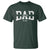 Personalized New Dad T Shirt Custom Name Father's Day Dad Est. 2025
