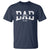 Personalized New Dad T Shirt Custom Name Father's Day Dad Est. 2025