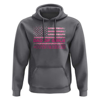 Dad Of Girls Hoodie Funny Girl Dads Pink Camo American Flag
