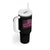 Dad Of Girls Tumbler With Handle Funny Girl Dads Pink Camo American Flag