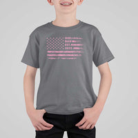 Girl Dad Est. 2025 T Shirt For Kid Expect Baby Fathers Day USA Flag