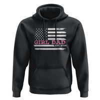 Personalised Dad Of Girl Hoodie Custom Year Daddy Fathers Day USA Flag - Wonder Print Shop