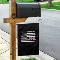 Dad Of Girl Est. 2026 Garden Flag Daddy Fathers Day USA Flag - Wonder Print Shop