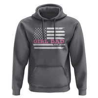 Dad Of Girl Est. 2026 Hoodie Daddy Fathers Day USA Flag - Wonder Print Shop