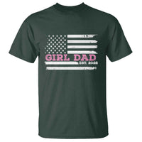 Dad Of Girl Est. 2026 T Shirt Daddy Fathers Day USA Flag - Wonder Print Shop