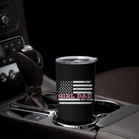 Dad Of Girl Est. 2026 Tumbler Cup Daddy Fathers Day USA Flag - Wonder Print Shop