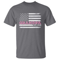 Grandpa Of Girl Est. 2025 T Shirt Fathers Day USA Flag - Wonder Print Shop