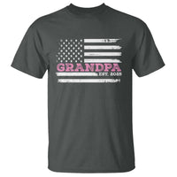 Grandpa Of Girl Est. 2025 T Shirt Fathers Day USA Flag - Wonder Print Shop