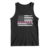 Grandpa Of Girl Est. 2025 Tank Top Fathers Day USA Flag - Wonder Print Shop