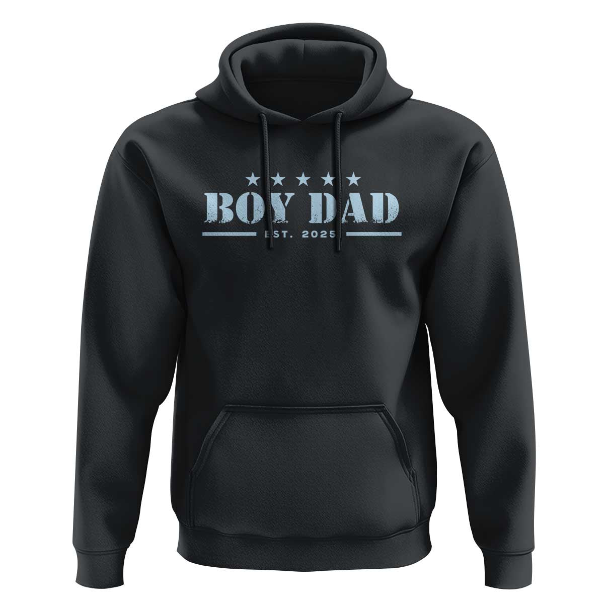 Boy Dad Est 2025 Hoodie Expect Baby Boy Son Father 2025