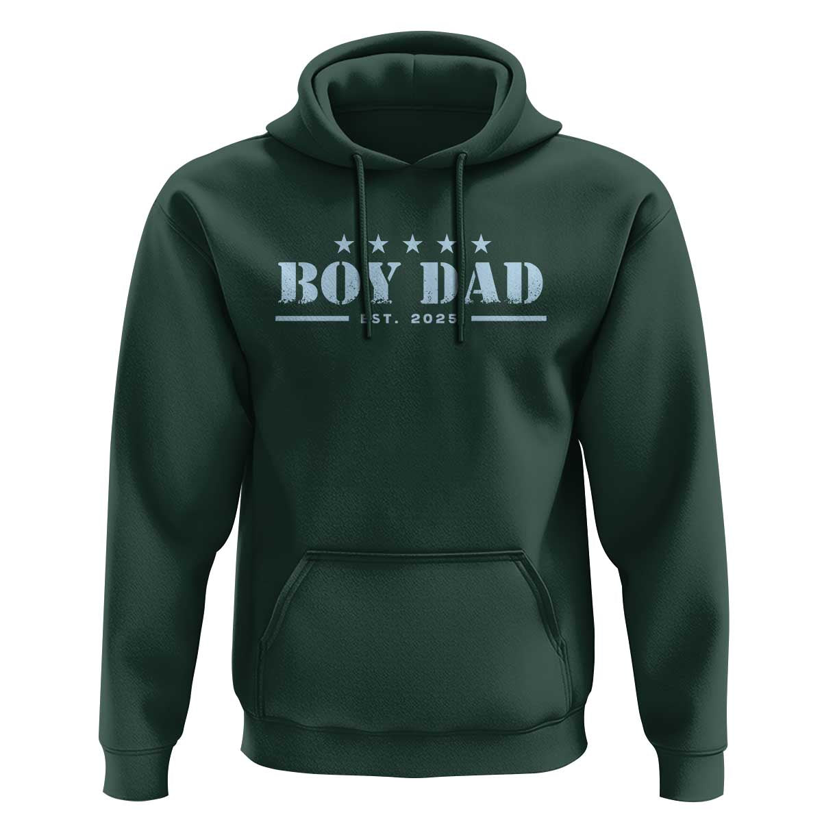 Boy Dad Est 2025 Hoodie Expect Baby Boy Son Father 2025