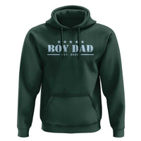 Boy Dad Est 2025 Hoodie Expect Baby Boy Son Father 2025
