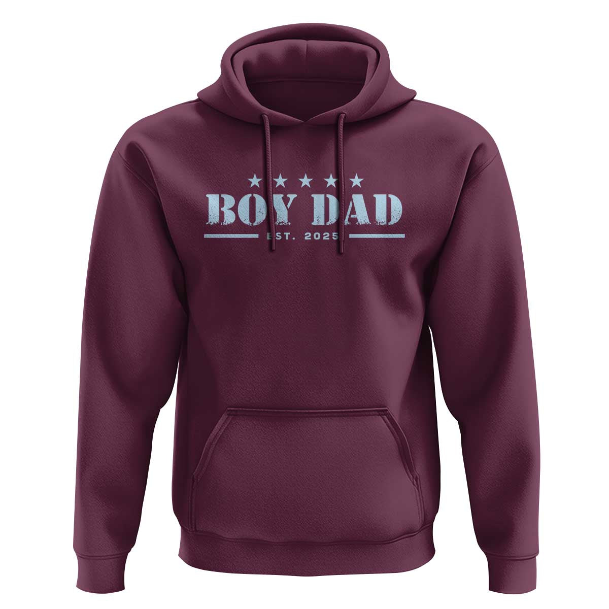 Boy Dad Est 2025 Hoodie Expect Baby Boy Son Father 2025