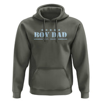 Boy Dad Est 2025 Hoodie Expect Baby Boy Son Father 2025