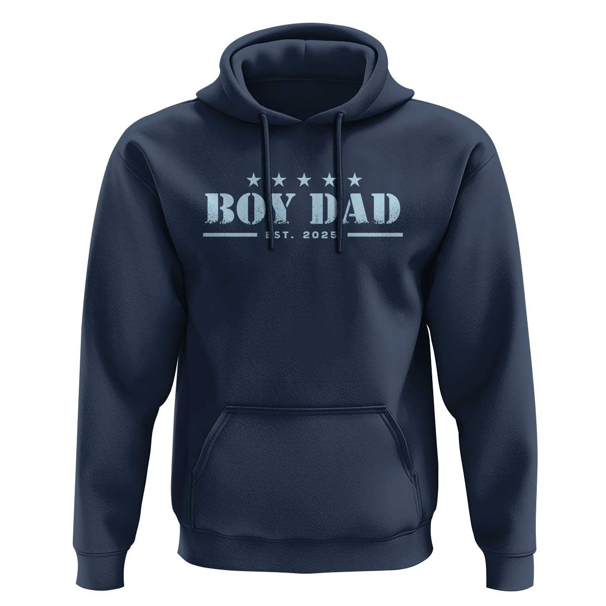 Boy Dad Est 2025 Hoodie Expect Baby Boy Son Father 2025