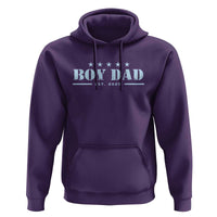 Boy Dad Est 2025 Hoodie Expect Baby Boy Son Father 2025
