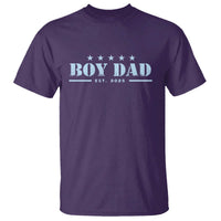 Boy Dad Est 2025 T Shirt Expect Baby Boy Son Father 2025