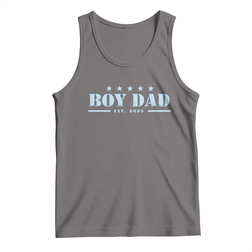 Boy Dad Est 2025 Tank Top Expecting Baby Boy 2025