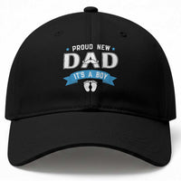 New Dad Its a Boy Baseball Cap Daddy Of Newborn Baby Boy Son First Father Day