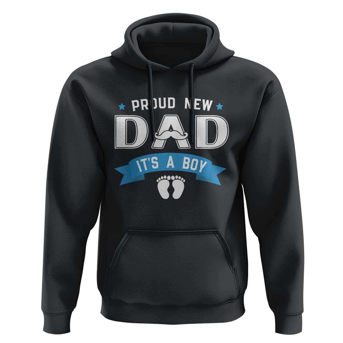 New Dad It's a Boy Hoodie Newborn Daddy Father Baby Boy Son