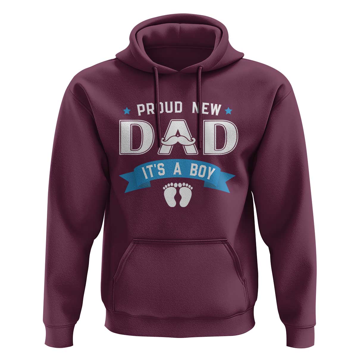 New Dad It's a Boy Hoodie Newborn Daddy Father Baby Boy Son