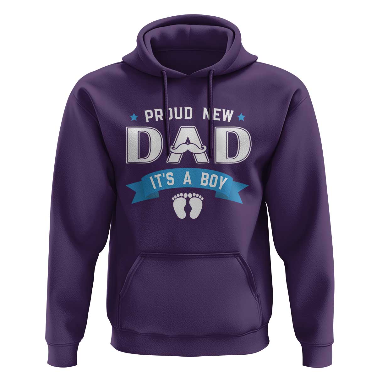 New Dad It's a Boy Hoodie Newborn Daddy Father Baby Boy Son
