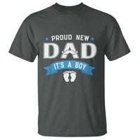 New Dad It's a Boy T Shirt Newborn Daddy Father Baby Boy Son