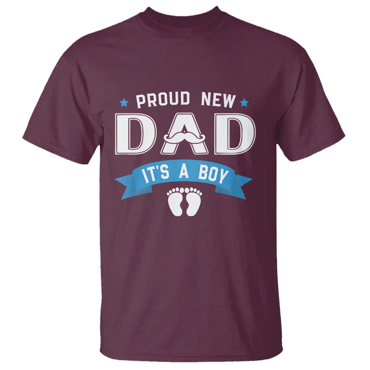New Dad It's a Boy T Shirt Newborn Daddy Father Baby Boy Son