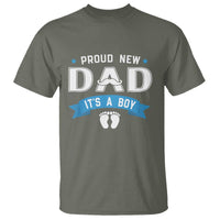 New Dad It's a Boy T Shirt Newborn Daddy Father Baby Boy Son