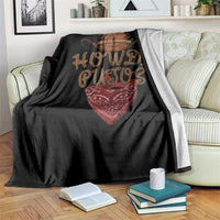 Howdy Putos Throw Blanket Funny Western Country Rodeo Southern Retro Cowboy - Wonder Print Shop