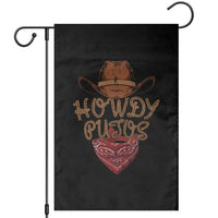 Howdy Putos Garden Flag Funny Western Country Rodeo Southern Retro Cowboy - Wonder Print Shop