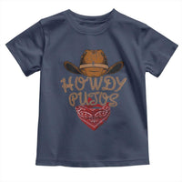 Howdy Putos Toddler T Shirt Funny Western Country Rodeo Southern Retro Cowboy - Wonder Print Shop