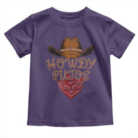 Howdy Putos Toddler T Shirt Funny Western Country Rodeo Southern Retro Cowboy - Wonder Print Shop