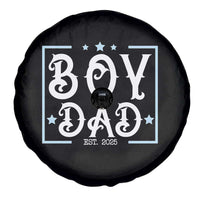 Boy Dad Est 2025 Spare Tire Cover Expect Baby Boy Fathers Day 2025